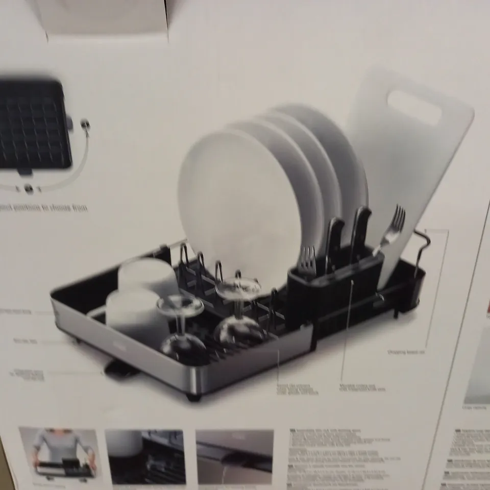 BOXED JOSEPH JOSEPH 2-PIECE SINK ORGANISATION SET