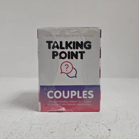 TALKING POINT COUPLES CONVERSATION STARTERS CARD GAME - SEALED