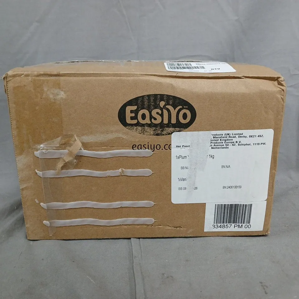 BOXED EASIYO YOGURT MAKER WITH YOGURT STORAGE JAR & EVERYDAY VANILLA SACHET