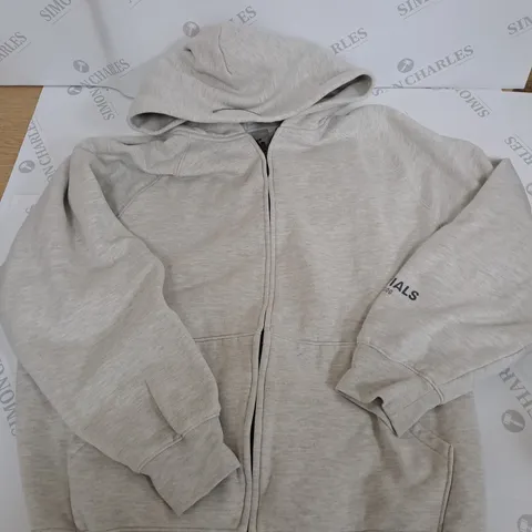 ESSENTIALS ZIPPED JACKET SIZE M