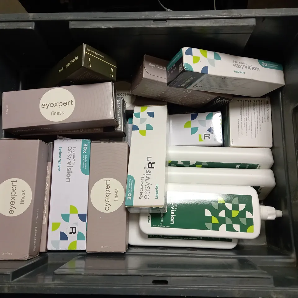 LOT OF HOUSEHOLD ITEMS TO INCLUDE ACUVUE OASYS WITH HYDRALUXE , ETC