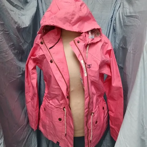 LIGHTHOUSE WILLOW PINK WOMEN'S WATERPROOF JACKET – UK10 (US6, EU38)