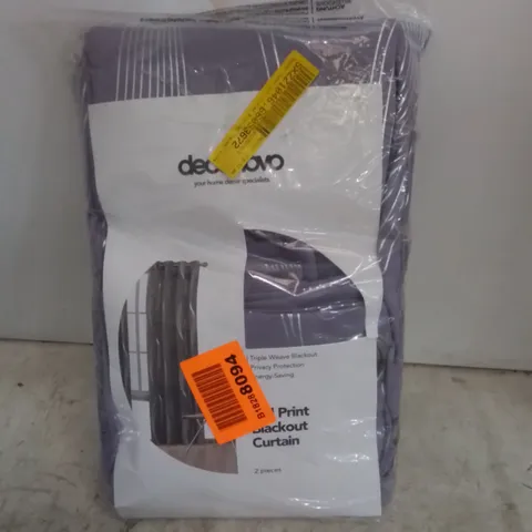 BAGGED PREWETT SUPER SOFT EYELET ROOM DARKENING CURTAINS // SIZE: 168 X 183CM 
