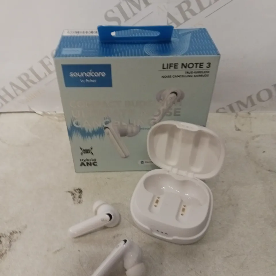 BOXED ANKER SOUNDCORE LIFE NOTE 3 COMPACT BUDS WIRELESS EARPHONES 