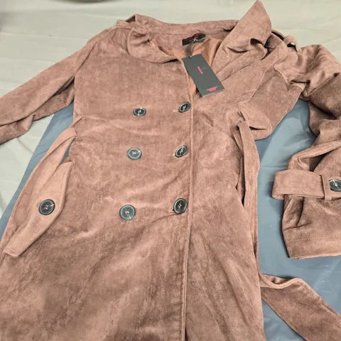 LIQUORNPOKER JACKET IN BROWN SIZE UK 10