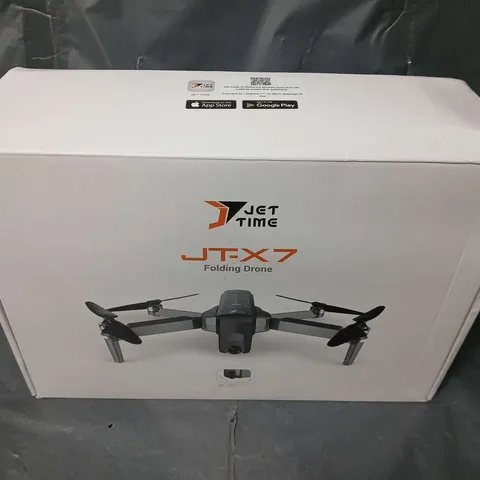 BOXED JET TIME JT-X7 FOLDING DRONE