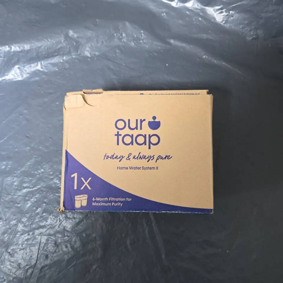 OUR TAP HOME WATER SYSTEM II – REPLACEMENT FILTER CARTRIDGE (1X, 6-MONTH FILTRATION)