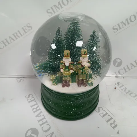 SANTA EXPRESS CHRISTMAS CHARACTER MUSICAL WATER SPINNER