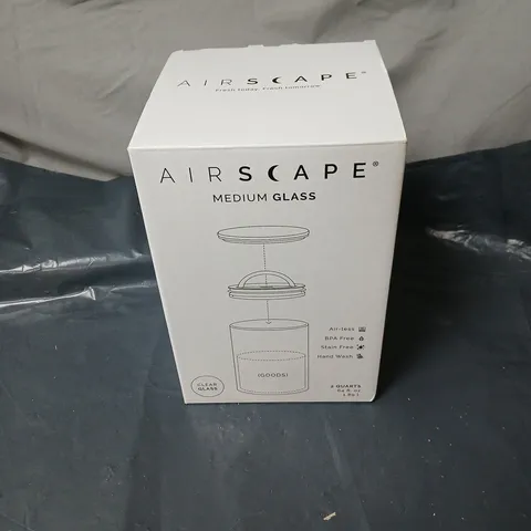 AIRSCAPE MEDIUM GLASS CONTAINTER BOXED