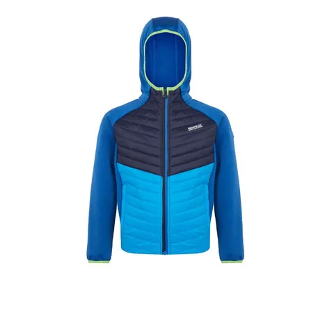 BRAND NEW REGATTA KIDS' KIELDER HYBRID VIII JACKET - OLYMPIC BLUE/NAVY SIZE UK 7-8 YEARS