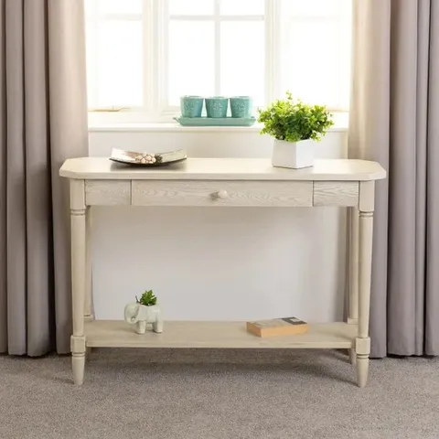 BOXED CHANTILLY CONSOLE TABLE ( 1 BOX ) 