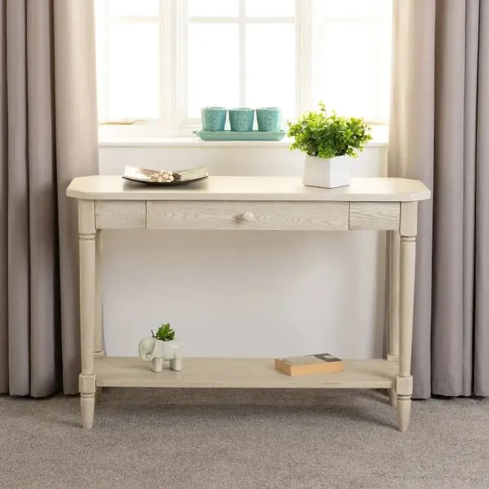 BOXED CHANTILLY CONSOLE TABLE ( 1 BOX )