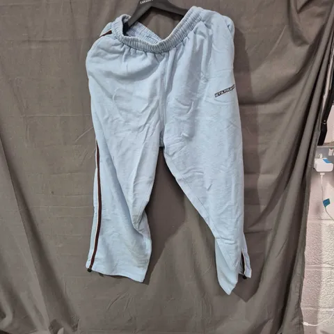 LIGHT BLUE JOGGER TROUSERS , SIZE S