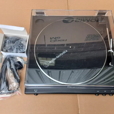 BOXED AUDIO TECHNICAL AT-LP60XUSB TURNTABLE - BLACK