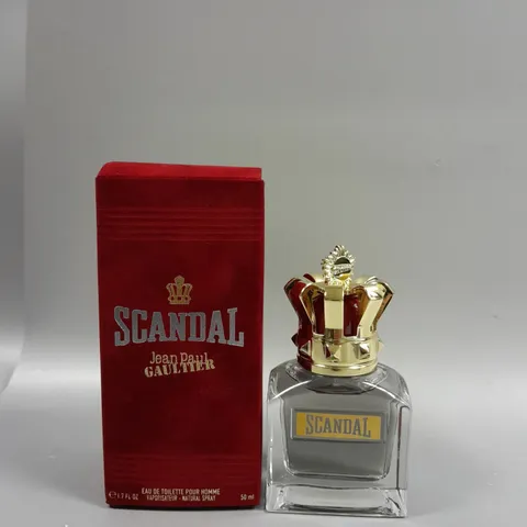 BOXED JEAN PAUL GAULTIER SCANDAL EAU DE TOILETTE 50ML