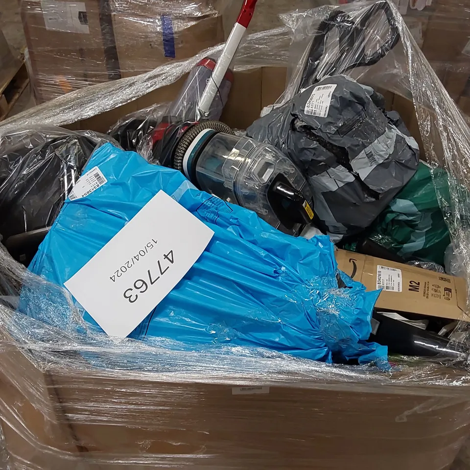 PALLET OF APPROXIMATELY 24 UNPROCESSED RAW RETURN HOUSEHOLD AND ELECTRICAL GOODS TO INCLUDE;