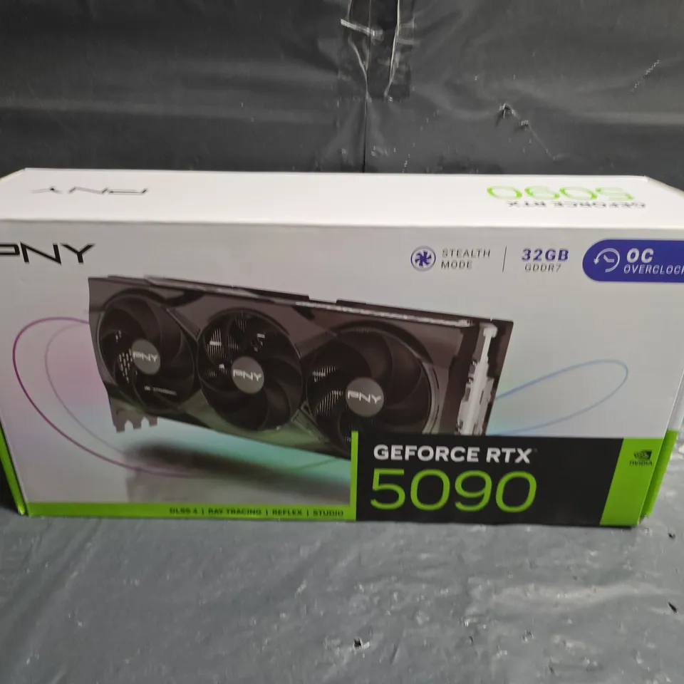 PNY GEFORCE RTX 5090 GRAPHICS CARD – 32GB GDDR6, OVERCLOCKED