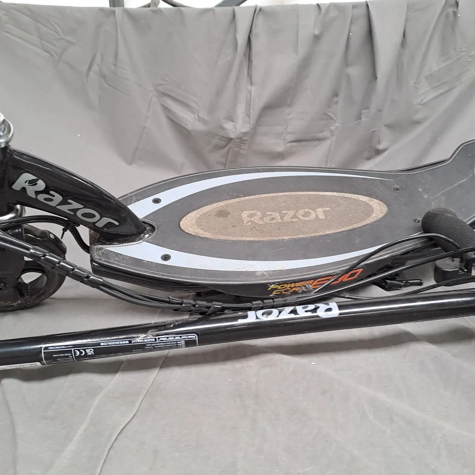 BOXED RAZOR POWERCORE E90 ELECTRIC SCOOTER IN BLACK - COLLECTION ONLY