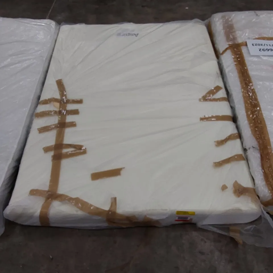 QUALITY BAGGED 4'6" DOUBLE ORTHOPAEDIC ECO MEMORY FOAM MATTRESS