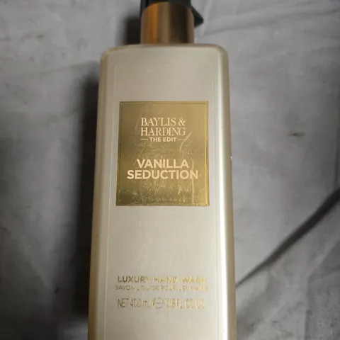 BAYLIS & HARDING THE EDIT VANILLA SEDUCTION LUXURY HAND WASH 400 ML
