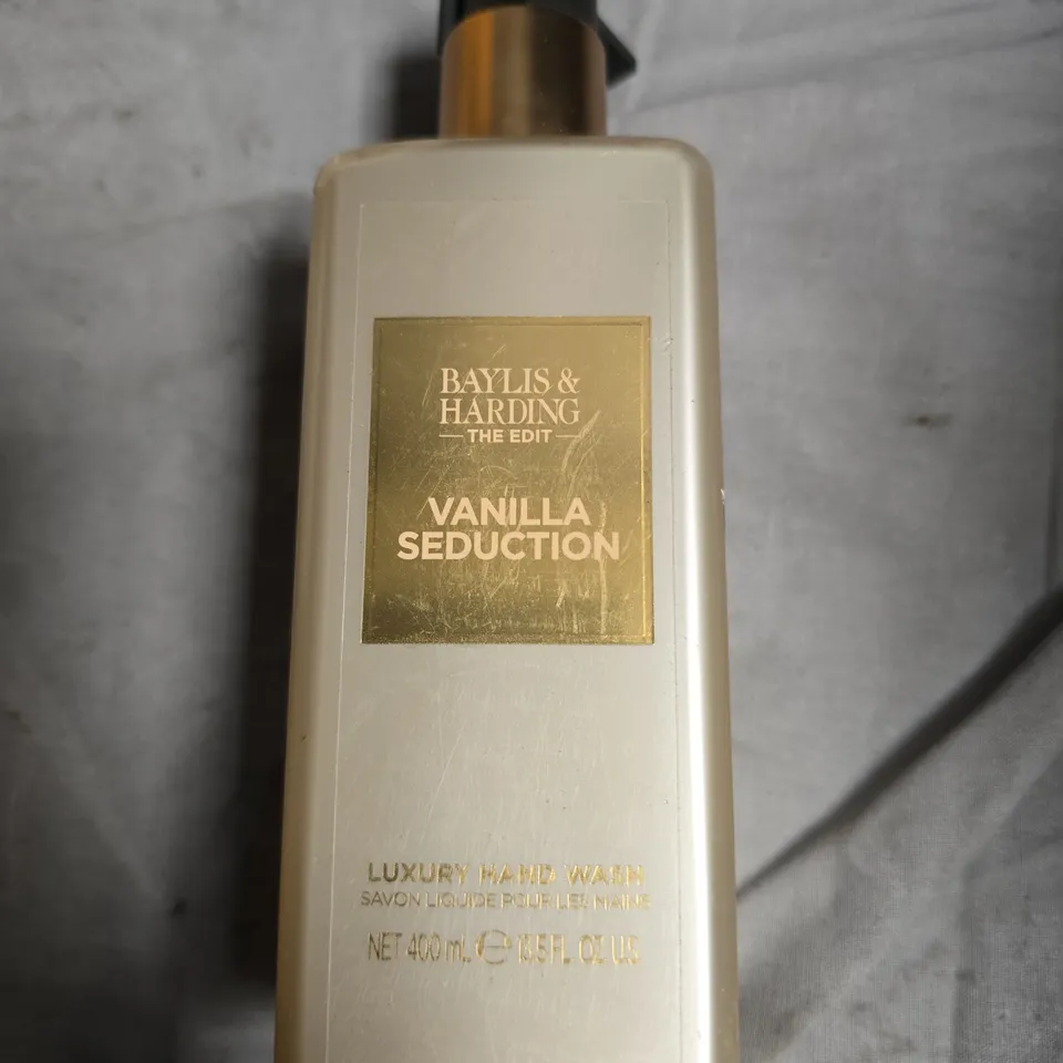 BAYLIS & HARDING THE EDIT VANILLA SEDUCTION LUXURY HAND WASH 400 ML