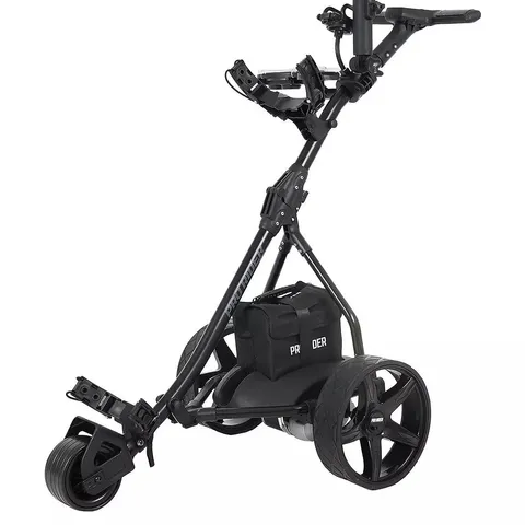 PRORIDER ELECTRIC GOLF TROLLEY BLACK/BLACK - COLLECTION ONLY