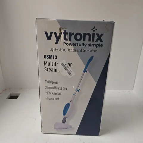 BOXED VYTRONIX MULFUNCTION STEAM MOP