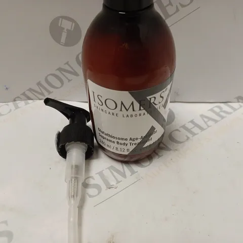 BOXED ISOMERS GLUTHATHIOSOME AGE-ANTIDOTE SUPREME BODY TREATMENT 240ML