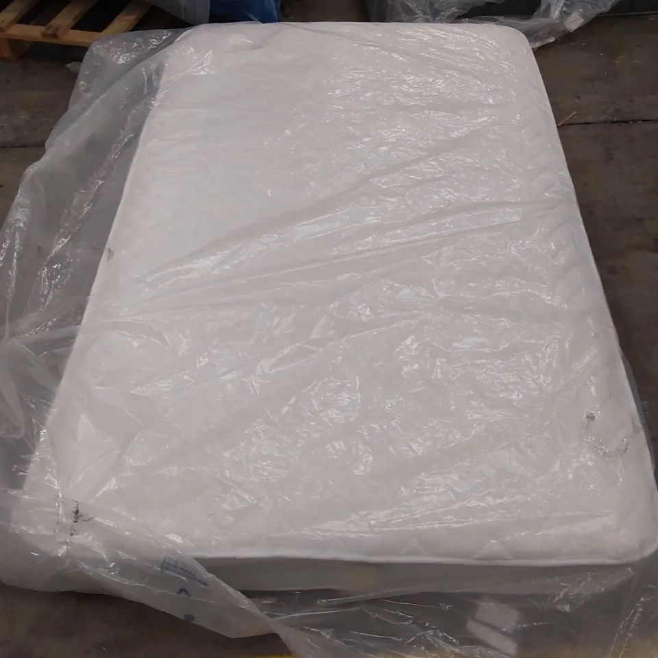 QUALITY BAGGED 4' SMALL DOUBLE SERENITY HYBRID COIL AND MEMORY FOAM MATTRESS