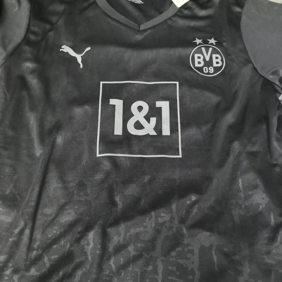 PUMA BORUSSIA DORTMUND 2022-2023 SPECIAL EDITION "BLACKOUT" JERSEY - ADEYEMI 27