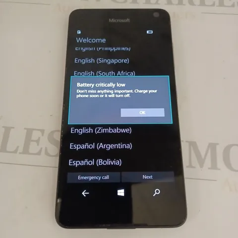 MICROSOFT MOBILE PHONE