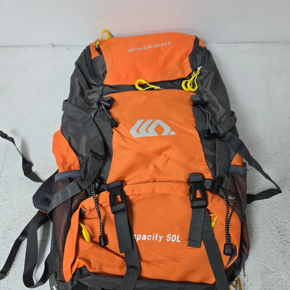WEIKANI HIKING BACKPACK, 50L CAPACITY