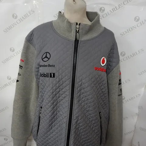 MERCEDES-BENZ TEAM ZIPPED JACKET SIZE L