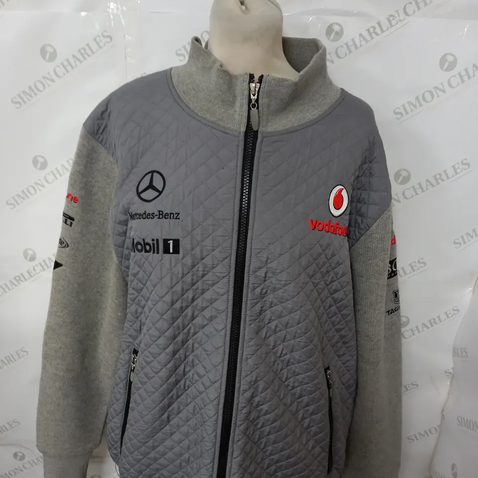 MERCEDES-BENZ TEAM ZIPPED JACKET SIZE L