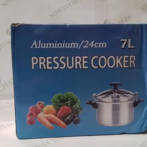 BOXED ALUMINIUM 24CM PRESSURE COOKER