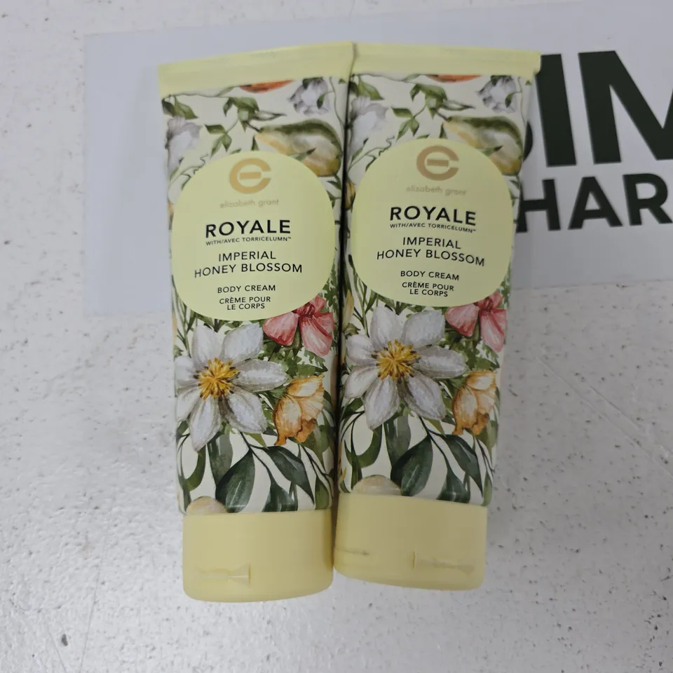 ELIZABETH GRANT IMPERIAL HONEY BLOSSOM BODY CREAM – 240ML X2