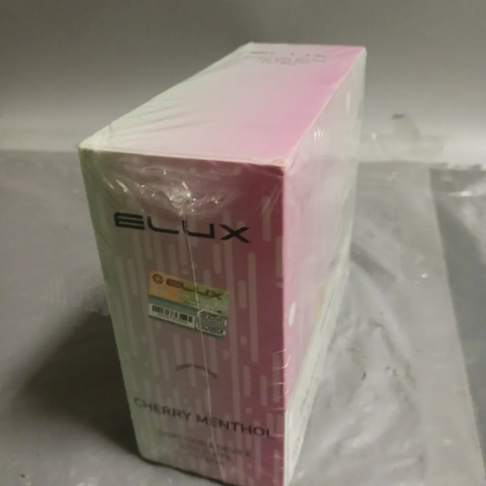 SEALED 10-PACK OF ELUX LEGEND 3500 PUFF DISPOSABLE VAPES - CHERRY MENTHOL