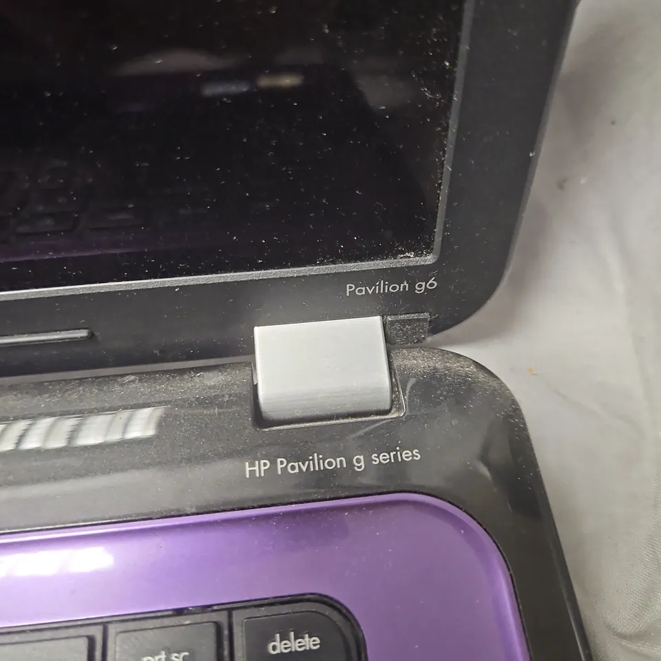 HP PAVILION G6 SERIES LAPTOP – PURPLE