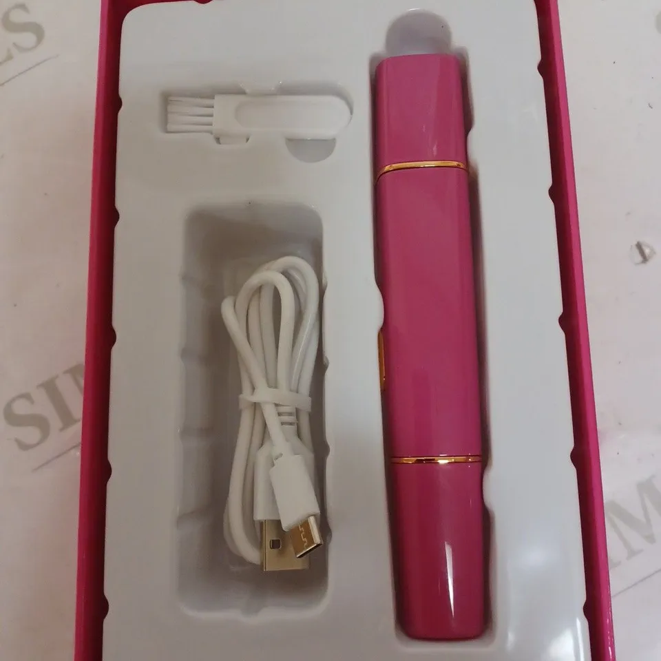 SIMPLY BEAUTY 2 IN 1 SUPER SMOOTH FACE & BROWS HAIR REMOVER, FUCHSIA
