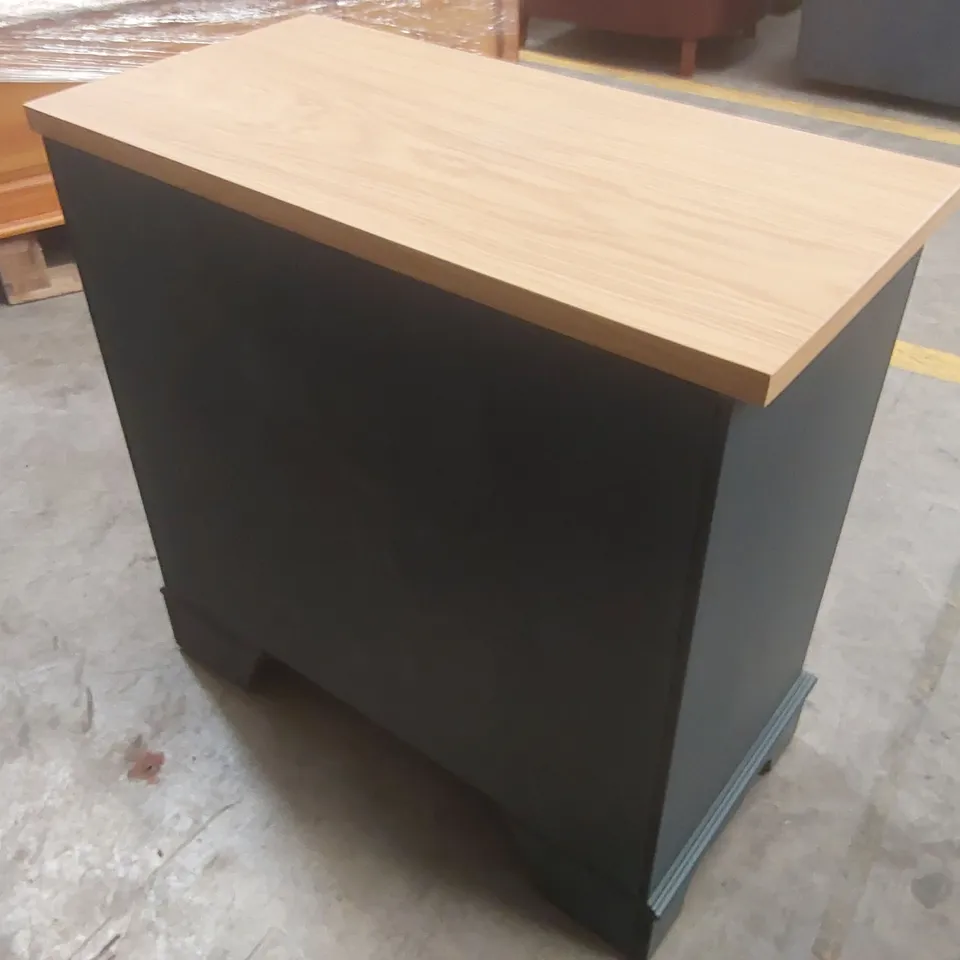 DESIGNER 5 DRAWER WOODEN CHEST OF DRAWERS