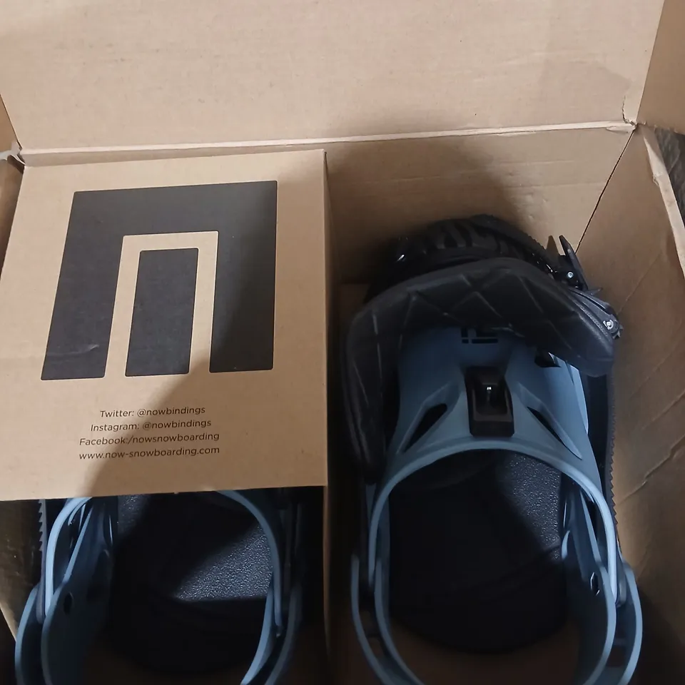 NOW BINDINGS IPO SNOWBOARD BINDINGS – BLUE, US 10–13 (EU 43–47)
