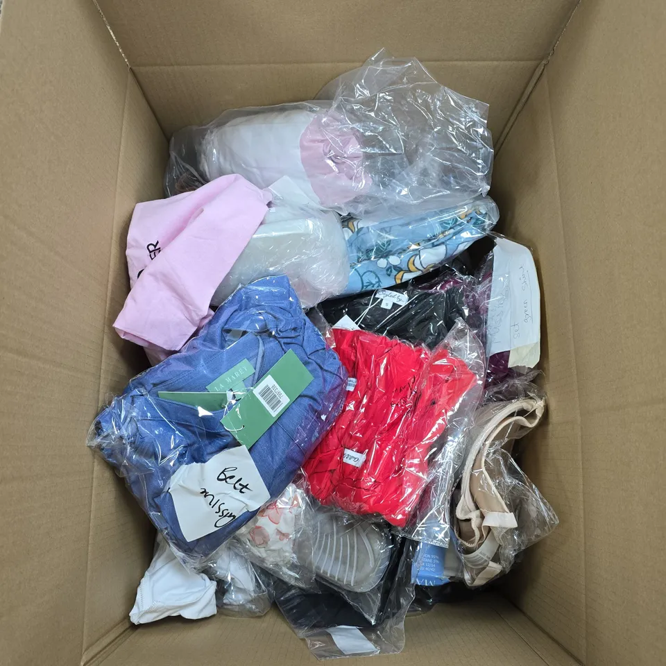 LARGE QUANTITY OF ASSORTED ITEMS TO INCLUDE NATIVE SUNFLOWER SEEDS, BENCH T-SHIRT, 20 LED LIGHTS, ETC - COLLECTION ONLY