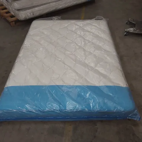 QUALITY BAGGED DOUBLE 135cm AIRSPRUNG LUXURY QUILTED MEDIUM MATTRESS
