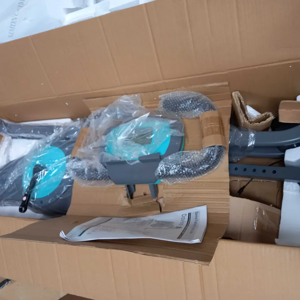 DAVINA FITNESS FOLDING MAGNETIC EXERCISE BIKE - MINT - COLLECTION ONLY