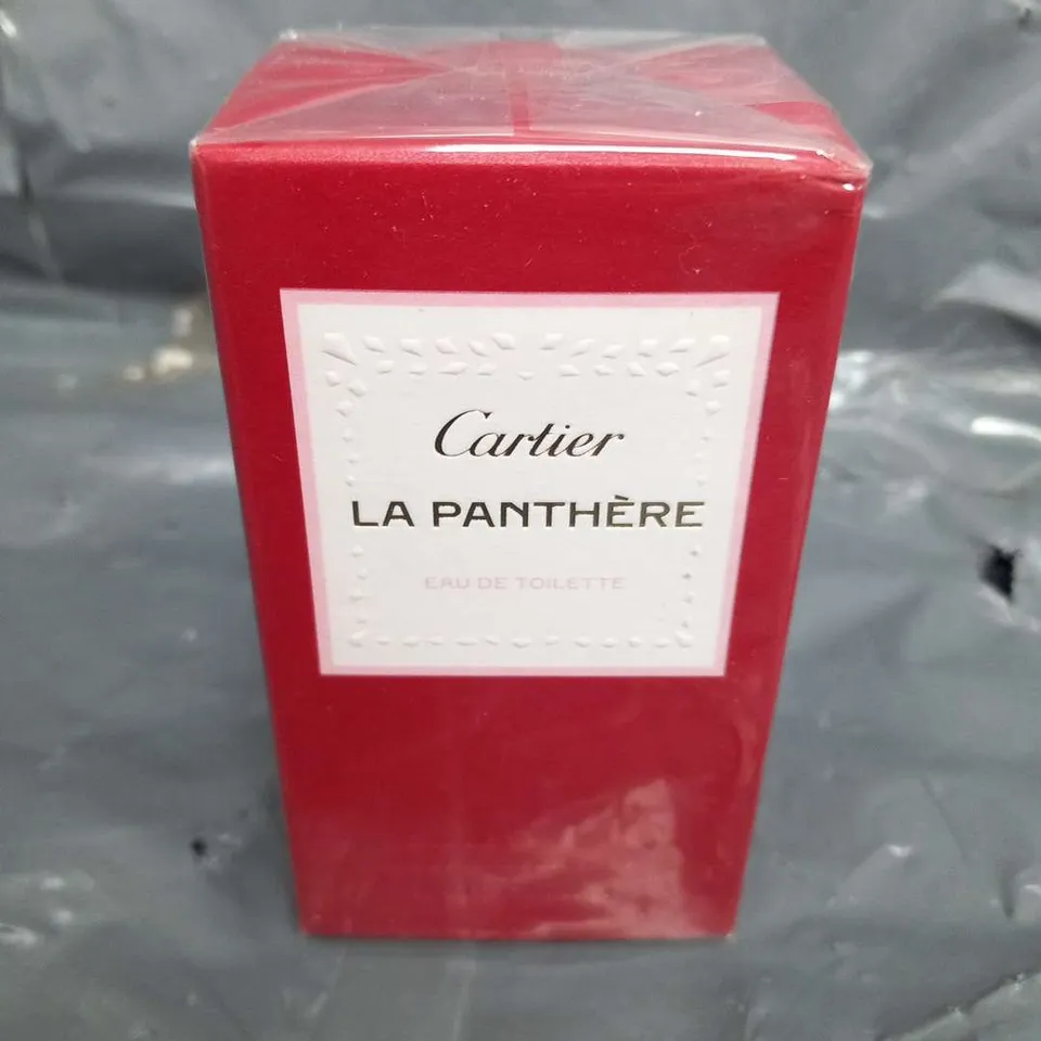 BOXED AND SEALED CARTIER LA PANTHERE EAU DE TOILETTE 50ML