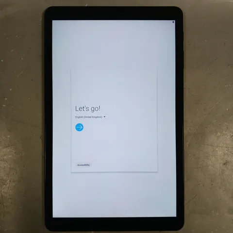 SAMSUNG SM-T590 ANDROID TABLET