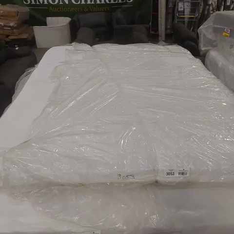 QUALITY BAGGED AERNE 15cm MEMORY FOAM 4'6" DOUBLE MATTRESS 