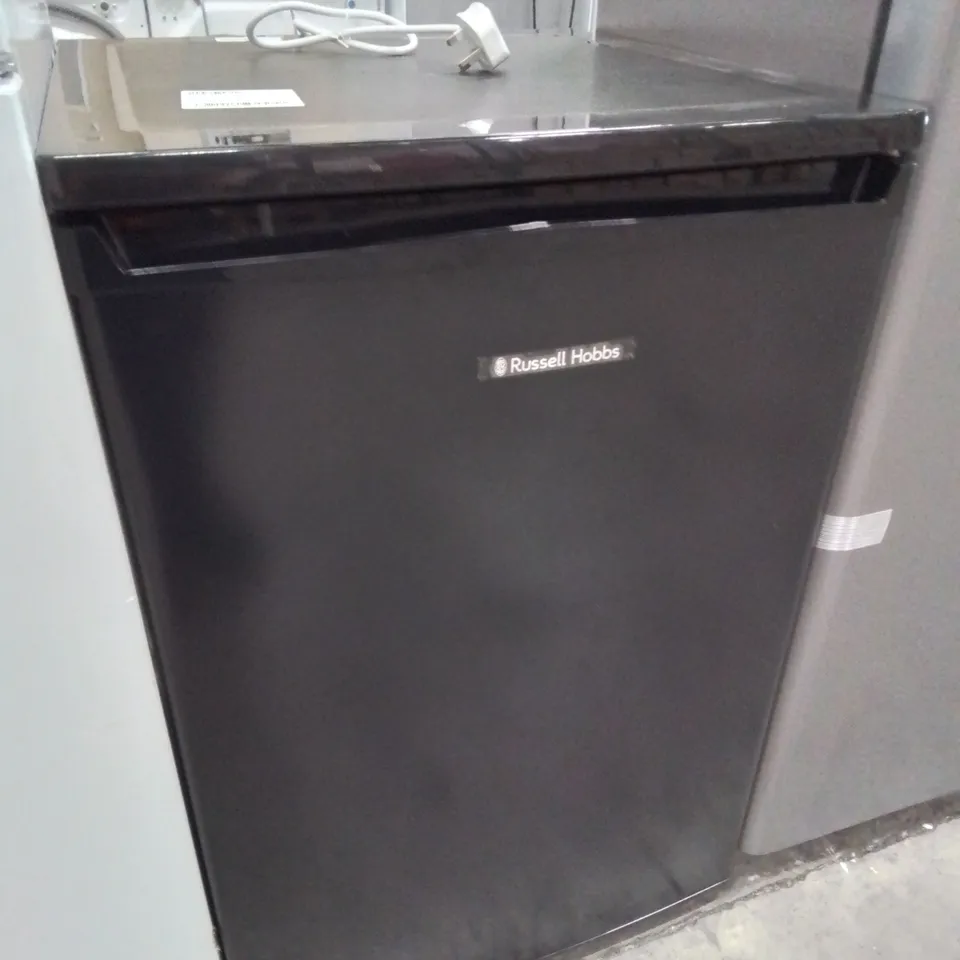 RUSSELL HOBBS UNDERCOUNTER FRIDGE IN BLACK - (RH55UCLF4B)