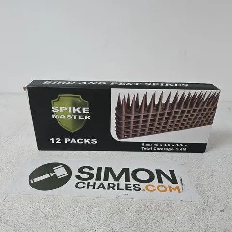 SPIKE MASTER BIRD & PEST SPIKES – 12 PACKS, GARDEN DETERRENT