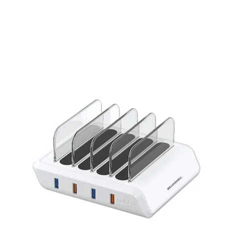 OUTLET BELL & HOWELL MULTI DEVICE USB CHARGING STATION WITH 4 USB PORTS